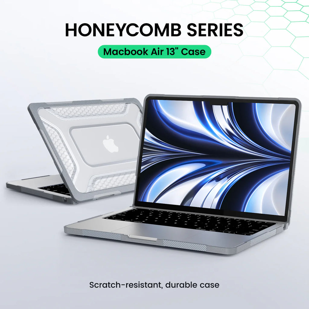 MacBook Air 13-inch (M5) Honeycomb Protection Case with Lightweight Design