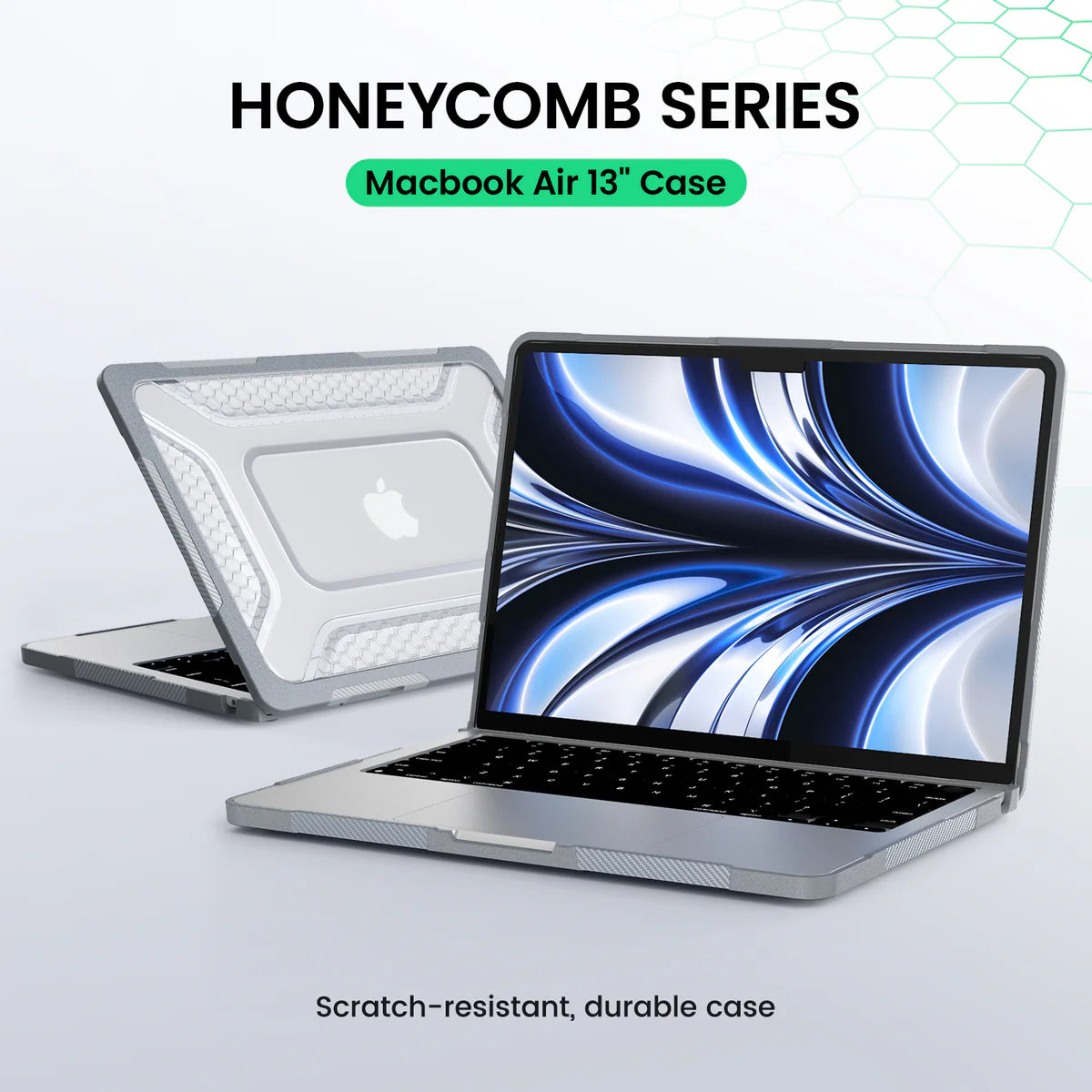 MacBook Air 13-inch (M5) Honeycomb Protection Case with Lightweight Design