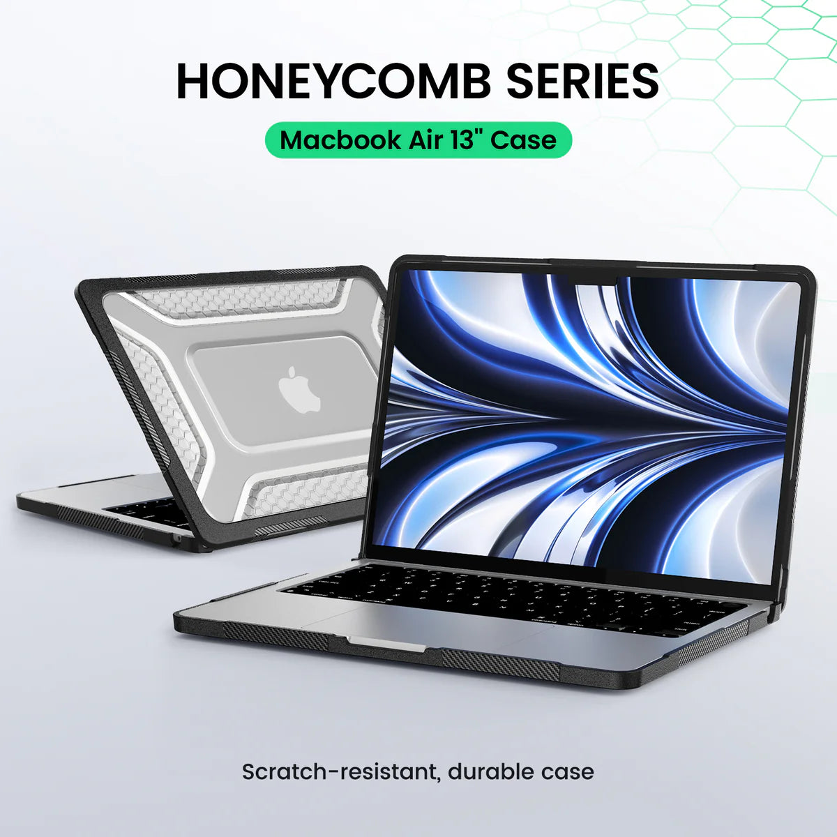 MacBook Air 13-inch (M5) Honeycomb Protection Case with Lightweight Design