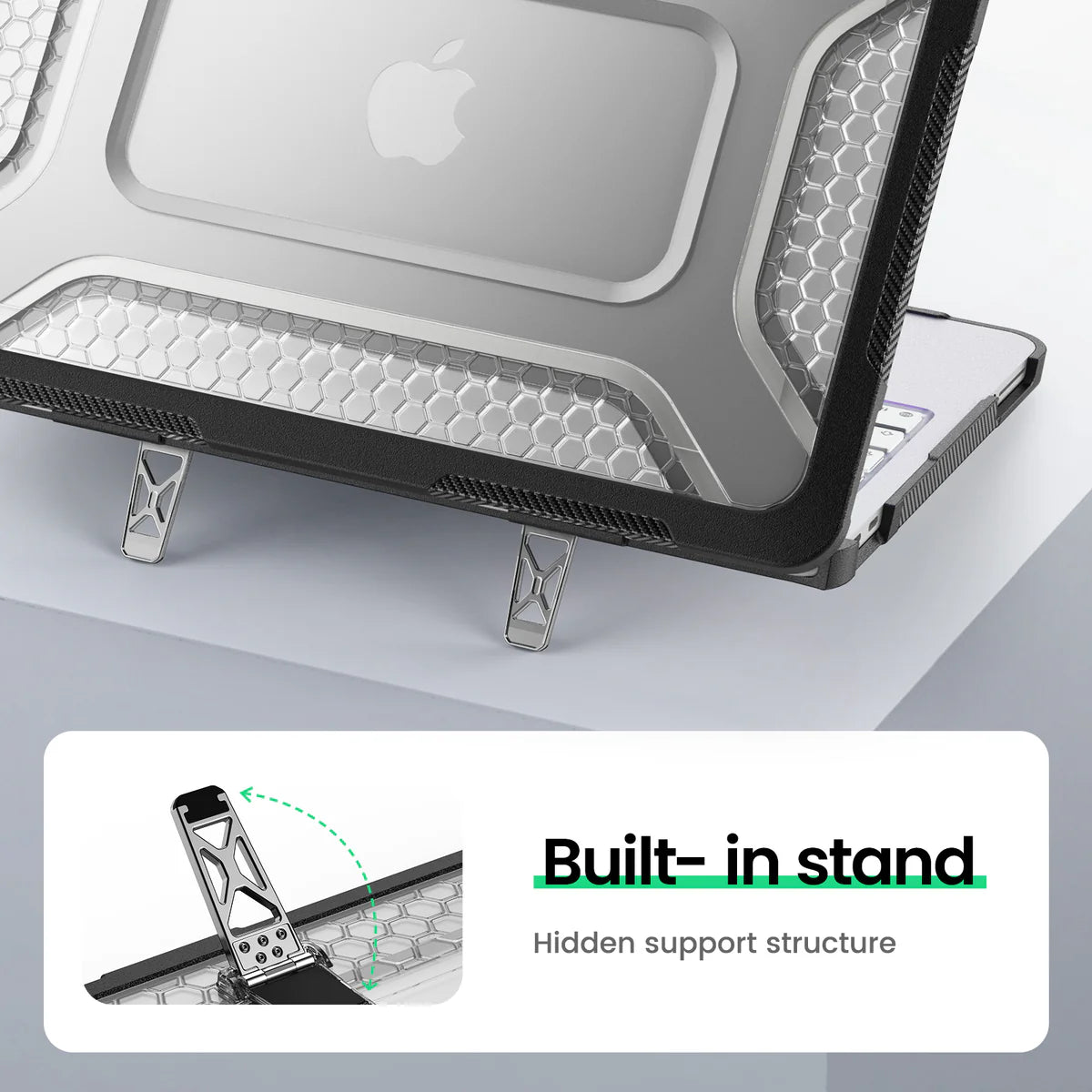 MacBook Air 13-inch (M5) Honeycomb Protection Case with Lightweight Design