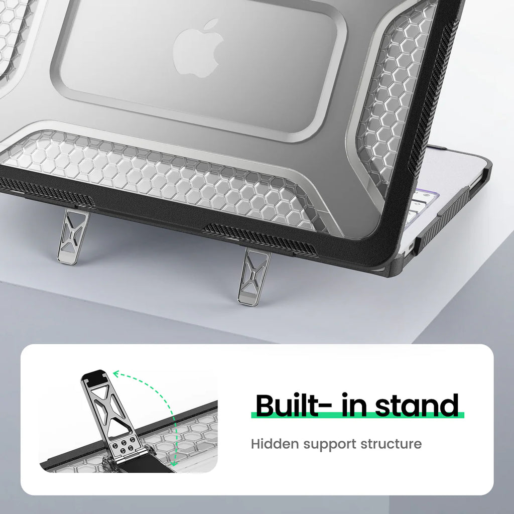 MacBook Neo 13-inch Honeycomb Protection Case with Lightweight Design