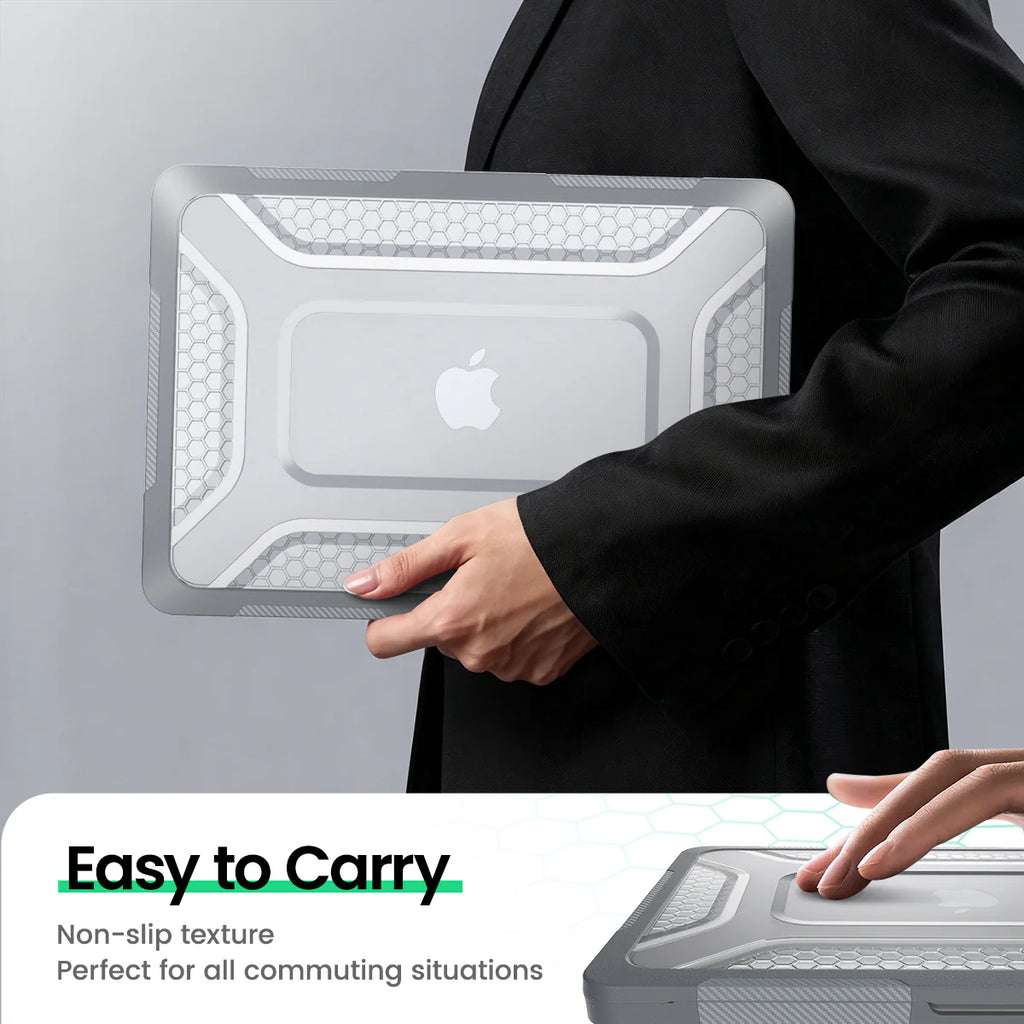 MacBook Air 13-inch (M5) Honeycomb Protection Case with Lightweight Design