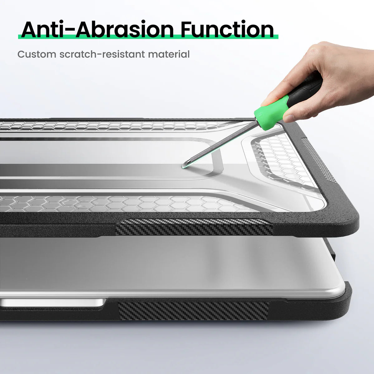 MacBook Neo 13-inch Honeycomb Protection Case with Lightweight Design